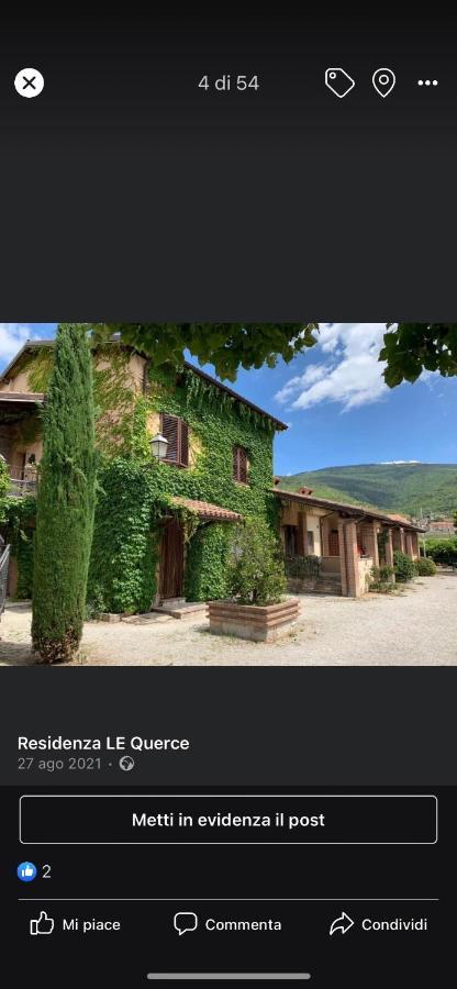 Residenza Le Querce Bilocale Villa Fossato di Vico Exterior photo